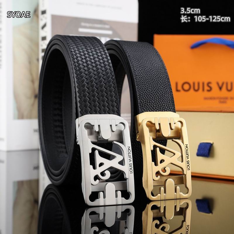 LV belt 35mm(自动扣）X105-125cm 8L113